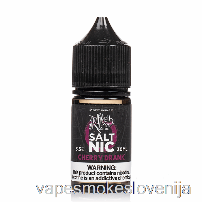 Vape Petrol Cherry Drank - Neusmiljene Soli - 30ml 35mg